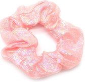 Shiny Scrunchie - Haarelastiek - Roze