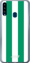 Samsung Galaxy A20s Hoesje Transparant TPU Case - FC Groningen #ffffff