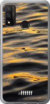 Huawei P Smart (2020) Hoesje Transparant TPU Case - Water Waves #ffffff