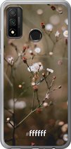 Huawei P Smart (2020) Hoesje Transparant TPU Case - Flower Buds #ffffff