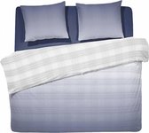 Hoogwaardige Percale Katoen Lits-jumeaux Dekbedovertrek Huibert | 240x200/220 | Fijner Geweven | Topkwaliteit