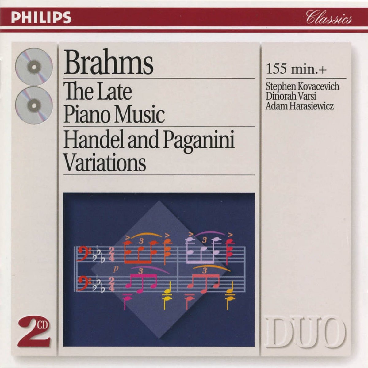 Brahms: Late Piano Music / Stephen Kovacevich, Dinorah Varsi, Adam Harasiewicz