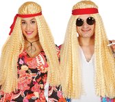 Fiestas Guirca Verkleedpruik Flowerpower Synthetisch Blond