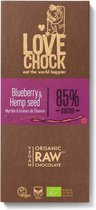 Blueberry & Hemp seed chocola