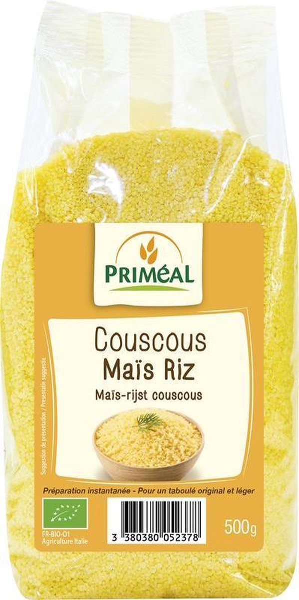 Primeal Couscous mais rijst bio