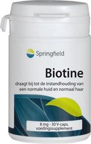 Springfield Biotine 8 mg 30 vegicaps