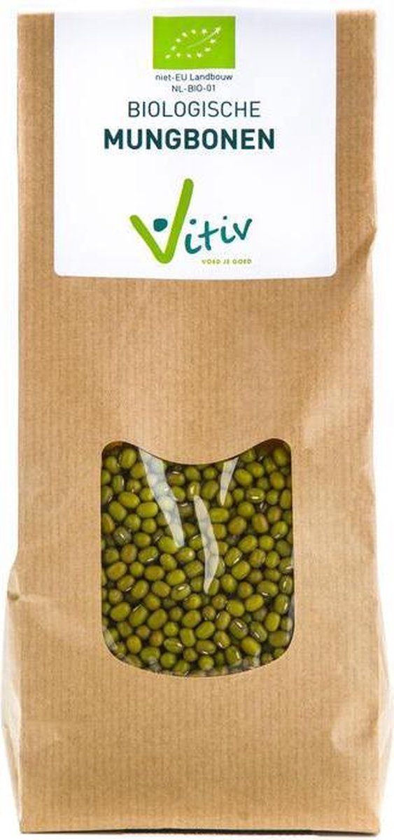 Goedkoopste Vitiv Mungbonen bio 500 Gram