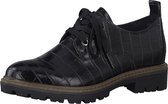 Marco Tozzi Veterschoenen zwart - Maat 38