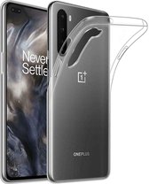 Silicone hoesje Geschikt voor: Oneplus Nord - transparant