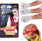 Fiestas Guirca Applicatieset Nepwond 15,5 Cm Latex Rood