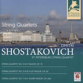 String Quartet St. Petersburg - String Quartets Nos. 3, 5, 7 (CD)