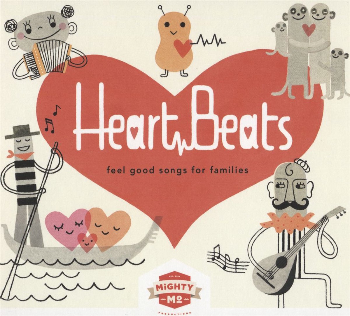 Various Artists - Heart Beats: Feel Good Songs For Families (CD)