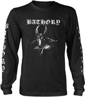 Bathory Longsleeve shirt -XL- Goat Zwart
