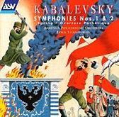 Kabalevsky: Symphonies no 1 & 2, etc / Tjeknavorian, et al