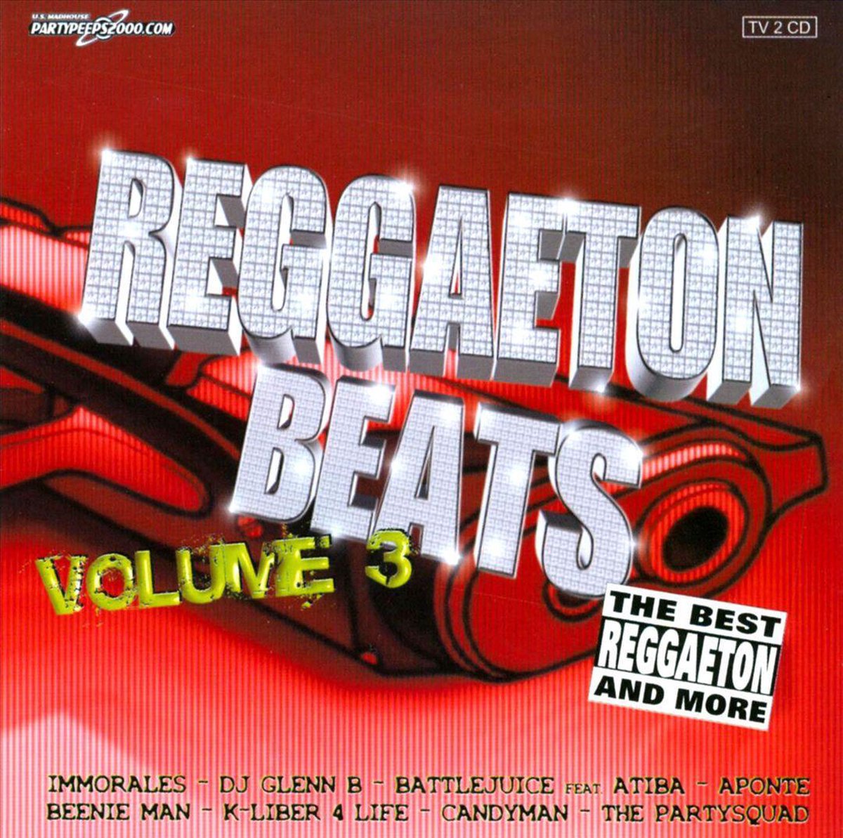 REGGAETON BEATS VOL. 3, various artists CD (album) Muziek
