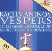 Rachmaninov: Vespers - St. Petersburg Chamber Choir/Korniev -SACD- (Hybride/Stereo/5.1)