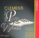 Clementi: Piano Works Vol 17 / Pietro Spada, George Darden