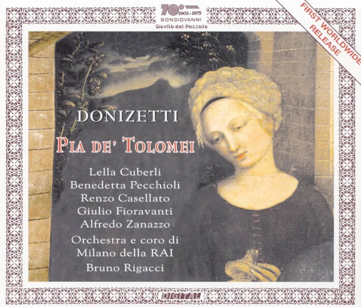 Donizetti: Pia De' Tolomei (First W