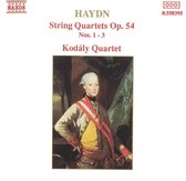 Kodaly Quartet - String Quartets Op. 54, Nos. 1-3 (CD)