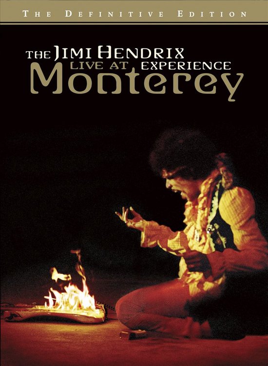Cover van de film 'Jimi Hendrix - Live At Montery'