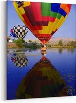 Schilderij - Heteluchtballon — 70x100 cm