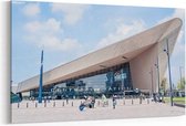 Schilderij - Centraal station Rotterdam — 100x70 cm