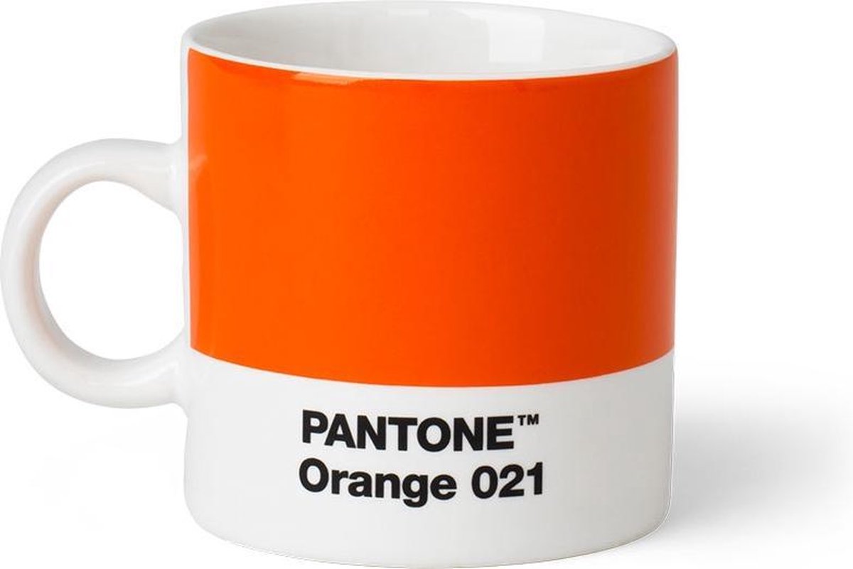 Copenhagen Design - Pantone - Espressokopje -120ml - Oranje