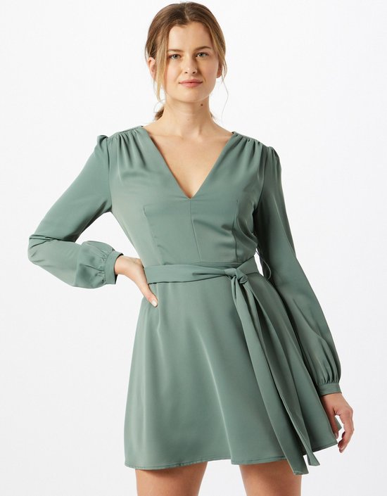 bol.com | Glamorous jurk Pastelgroen-10 (38)