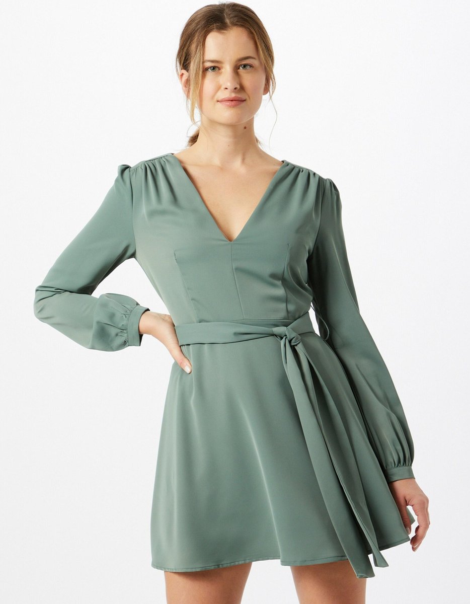 Glamorous jurk Pastelgroen-10 (38) | bol