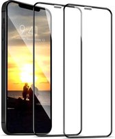 iPhone 12 Screenprotector Glas Gehard - Tempered Glass - Volledige Bescherming - 2 Stuks
