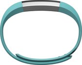 watchbands-shop.nl Siliconen bandje - Fitbit Alta (HR) - Blauw/Groen - Small