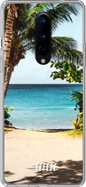 OnePlus 8 Pro Hoesje Transparant TPU Case - Coconut View #ffffff