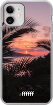 iPhone 12 Mini Hoesje Transparant TPU Case - Pretty Sunset #ffffff