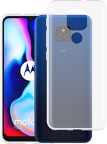 Cazy Motorola Moto E7 Plus hoesje - Soft TPU case - transparant