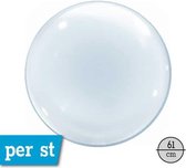 Transparant stretchy bubble ballon 61 cm, verpakt