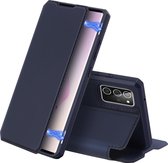 Dux Ducis Skin X Series Samsung Galaxy Note 20 Hoesje Blauw