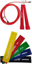 Tunturi - Duoset - Weerstandsbanden - Resistance Band - Springtouw Rood