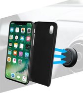 MH by Azuri magnetische backcover & air vent car holder - zwart - iPhone X/Xs