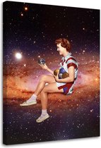 Schilderij Space Game, 2 maten (wanddecoratie)
