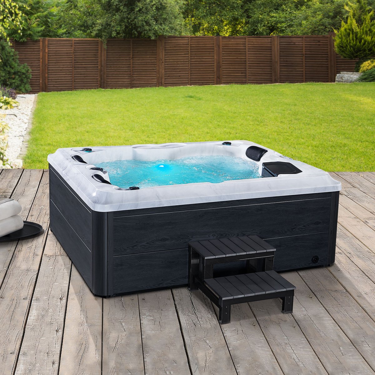 Whirlpool Oasis voor buiten - 3 persoons bubbelbad met 31 - afbeelding 2