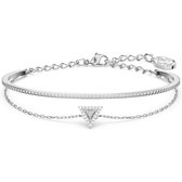 Swarovski Damen-Armband Metall Swarovski-Kristall M Silber 32022388