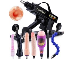 Auxfun® Basic Sexmachine Pakket Rhett Voor hem en haar!