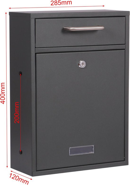BOITE AUX LETTRES BOIS CREASTUCE : ROUTARD COURTE | Leroy Merlin
