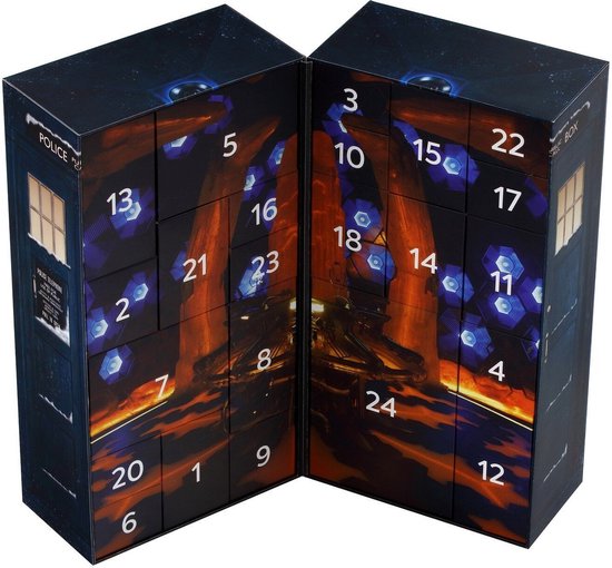 Eaglemoss Publications ltd. Doctor Who Tardis Advent Calendar