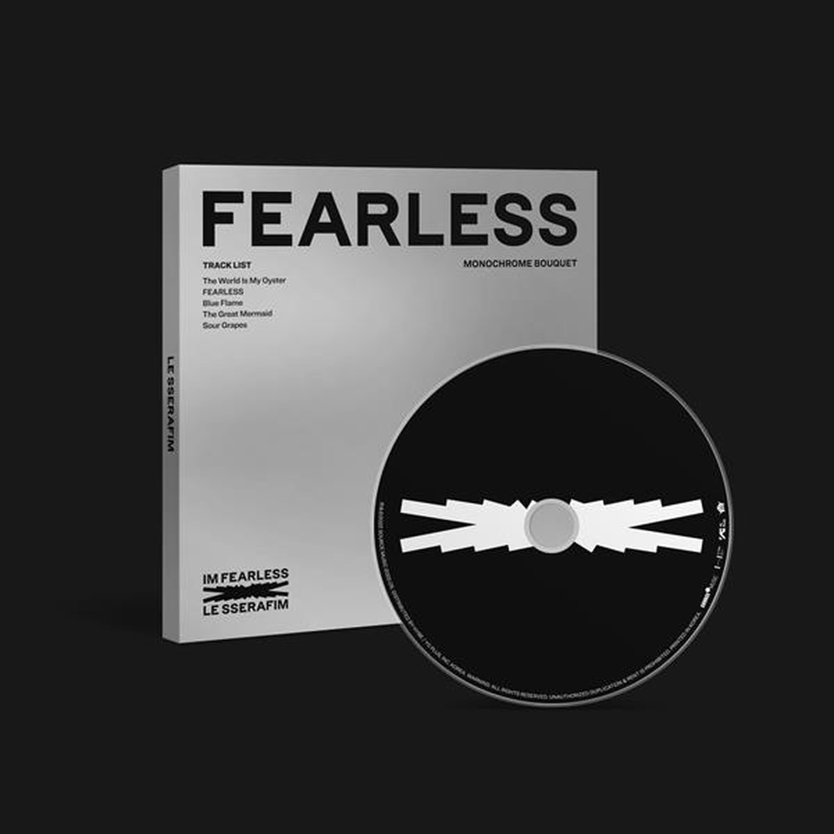 1st Mini Album 'FEARLESS' (Monochrome Bouquet Ver.)