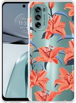 Motorola Moto G62 5G Hoesje Flowers - Designed by Cazy