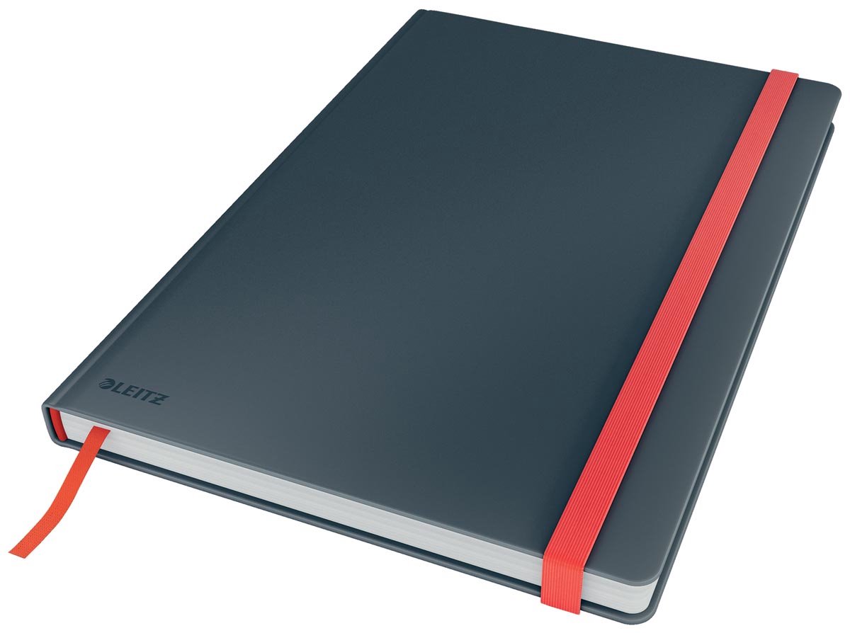 Notitieboek Leitz Cosy B5 lijn grijs - 5 stuks
