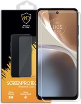 Motorola Moto G32 Screenprotector - MobyDefend Case-Friendly Gehard Glas Screensaver - Glasplaatje Geschikt Voor Motorola Moto G32