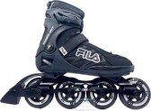 Bol.com Fila Crossfit 90 skates zwart met semi soft boots en 90mm wielen aanbieding
