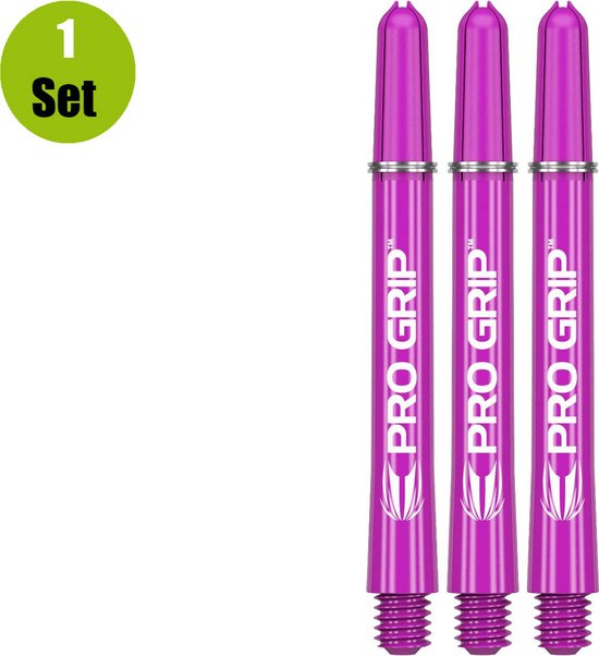 Target Pro Grip Dartshafts - Paars - Medium - (1 Set) van Target — afbeelding 5